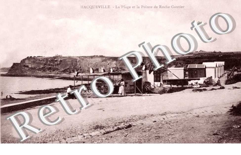 Hacqueville La Plage et la Pointe de Roche Gautier