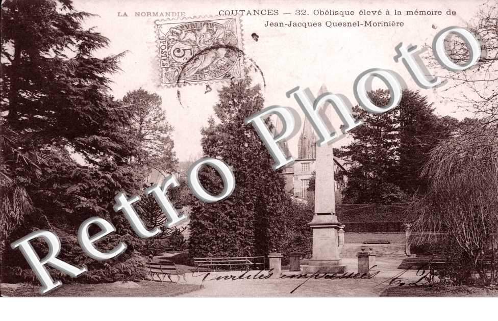 Obelisque a la Memoire de J.J Quesnel Moriniere