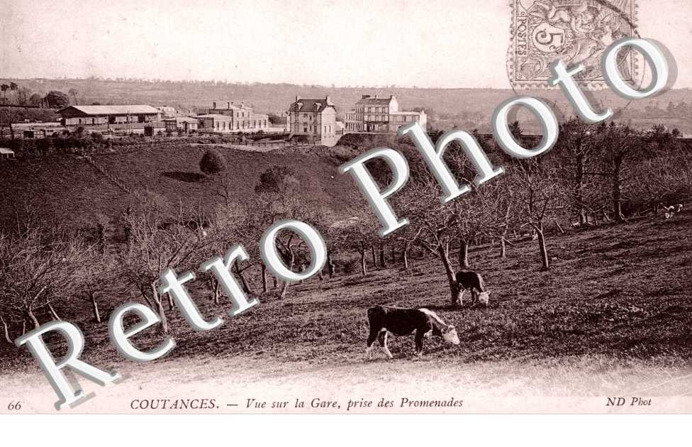 Vue sur la Gare prise des Promenades