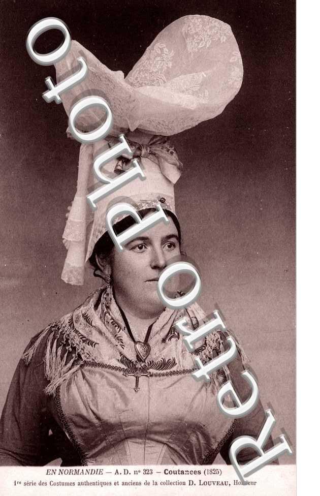 1ere serie de costumes authentiques et anciens de la collection D. Louveau, Honfleur