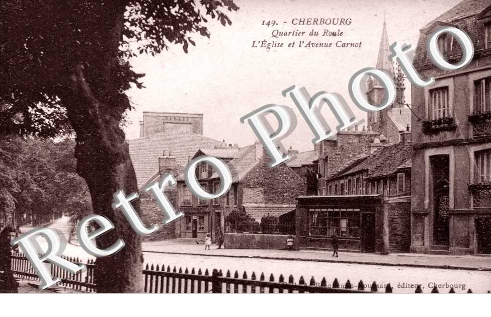 quartier du Roule, Eglise et Avenue Carnot