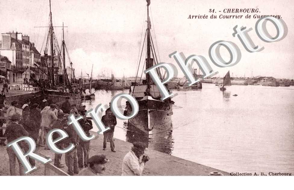 Arrivee du Courrier de Guernesey