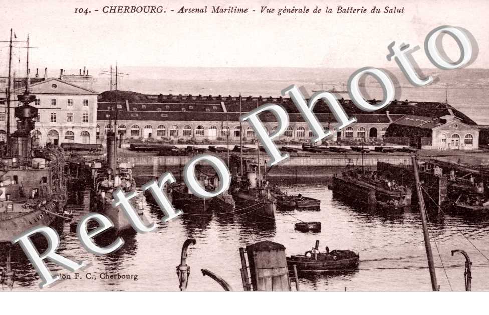 Arsenal Maritime, Vue generale de la Batterie du Salut