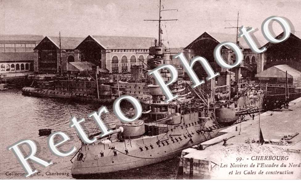 Navires de l'Escadre du Nord et Cales de construction