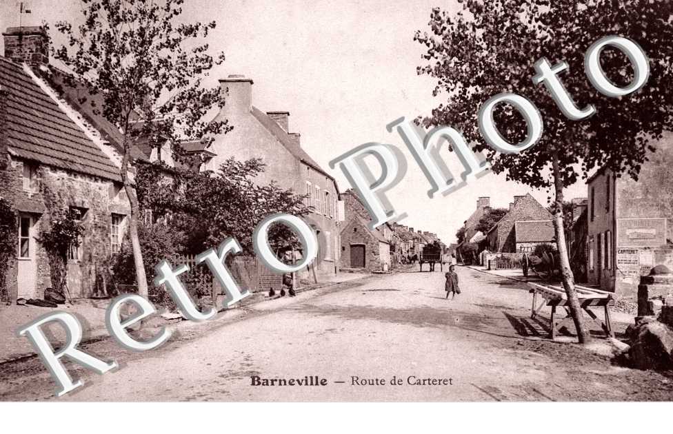 Barneville sur Mer, Route de Carteret