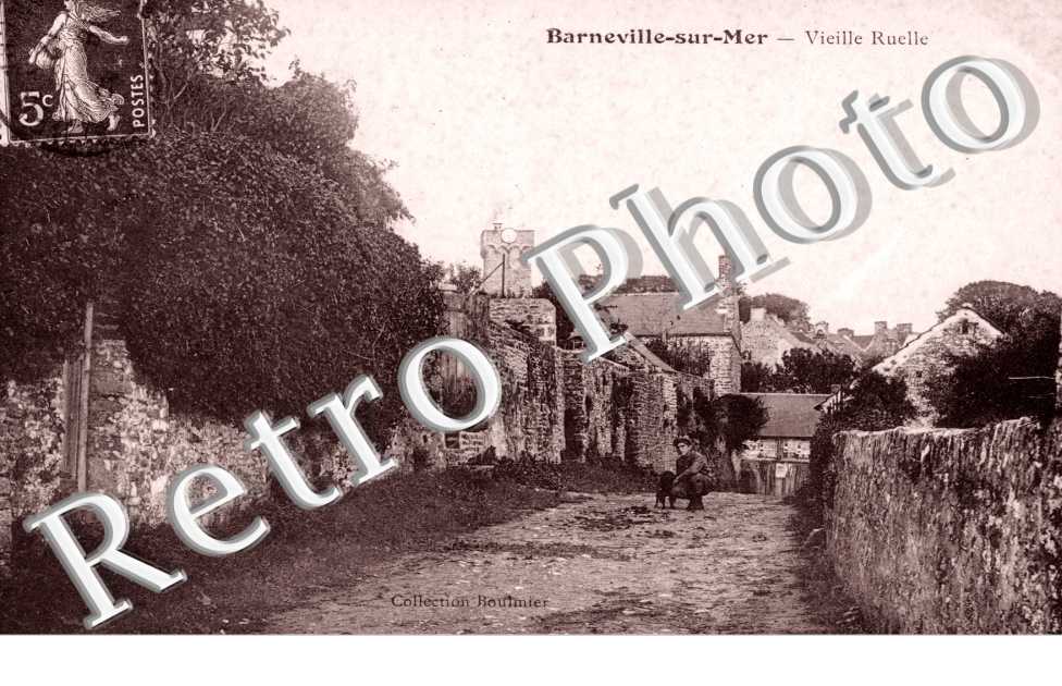 Barneville-sur-Mer, vieille ruelle