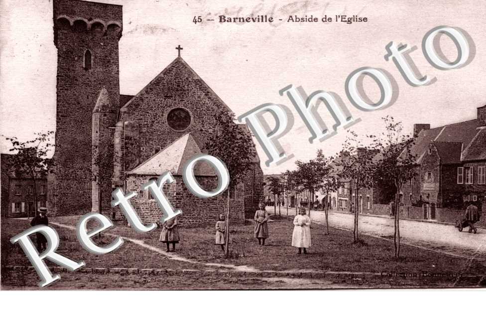 Barneville abside de l&#039;eglise