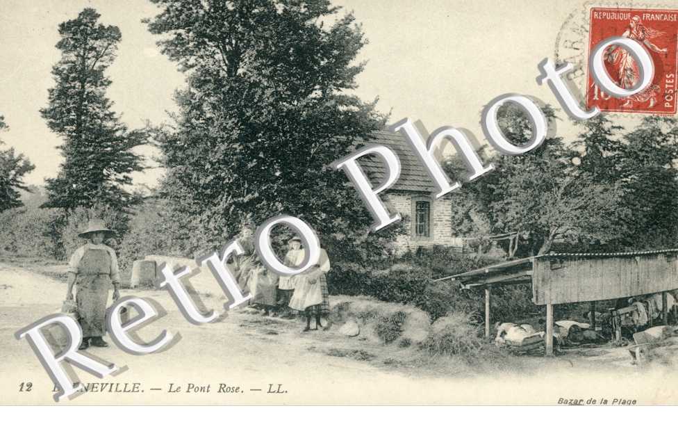 Barneville, le Pont Rose