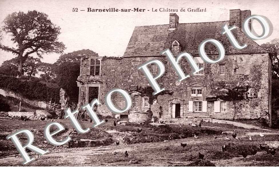 Barneville sur Mer, le Chateau de Graffard