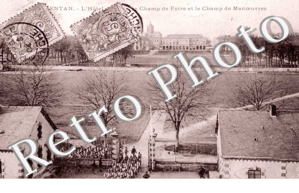 Hotel et Champ de Foire et Champ de Manoeuvres