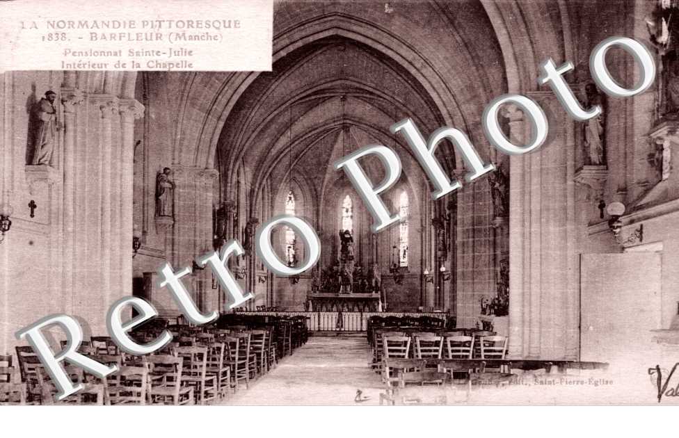 pensionnat Sainte Julie, interieur de la chapelle