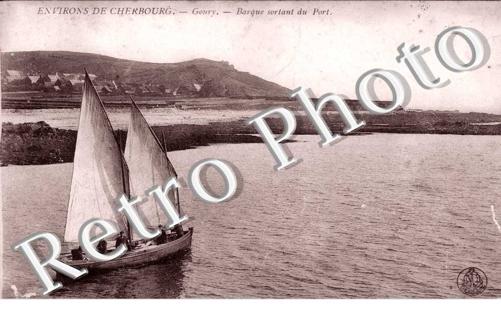 Barque sortant du port