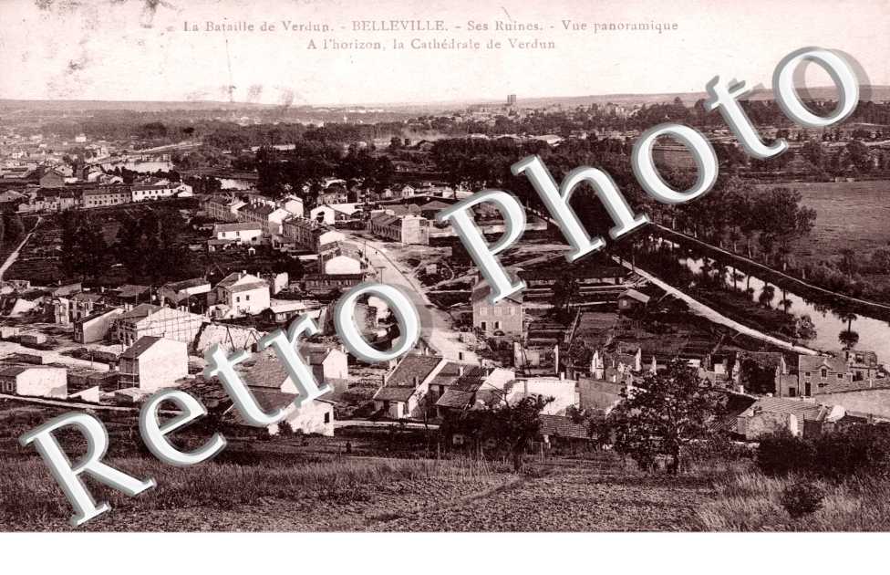 Bataille de Verdun - vue panoramique