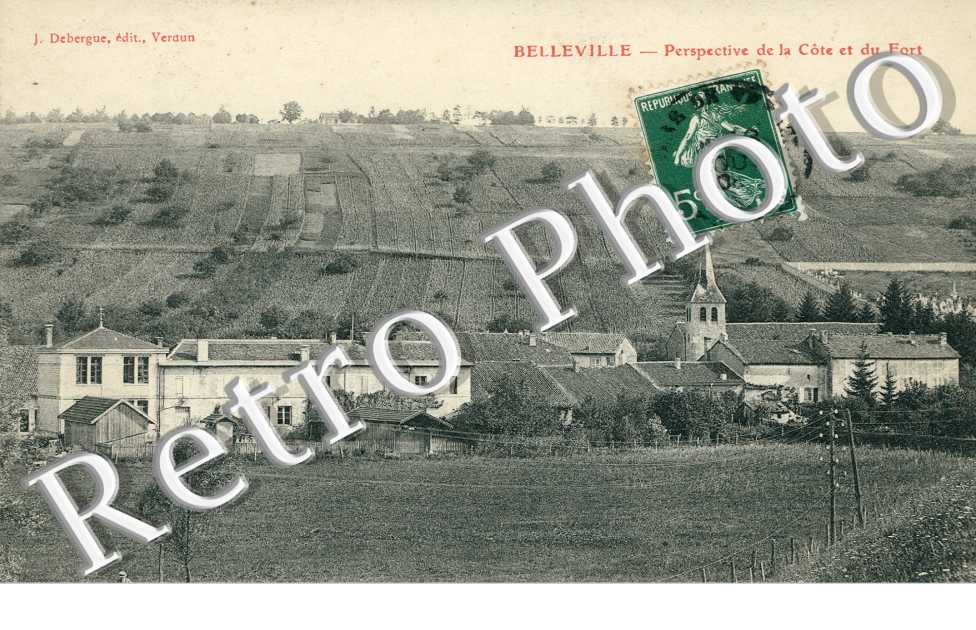 Perspective de la cote et du fort