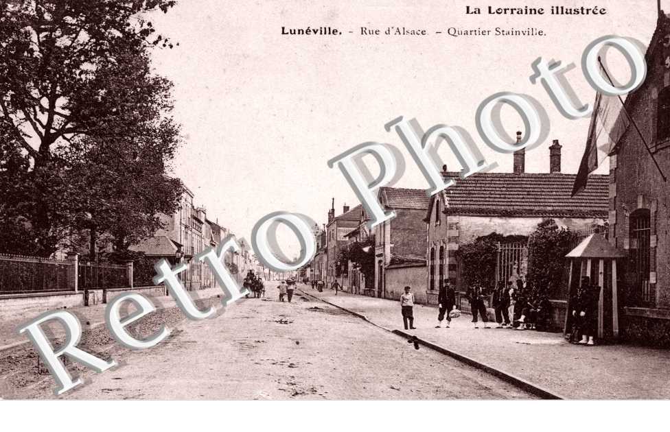 rue d'Alsace, quartier Stainville