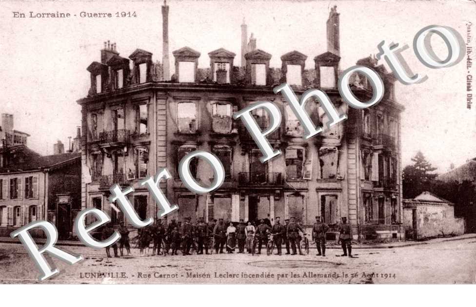 Maison Leclerc incendiee
