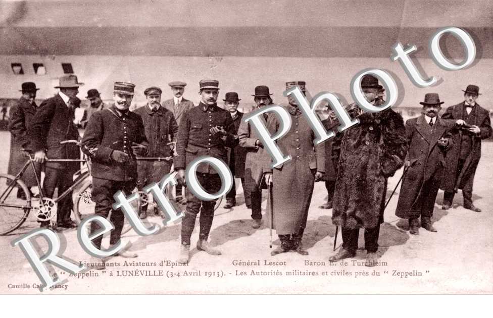 Le Zeppelin - les autorites militaires et civiles
