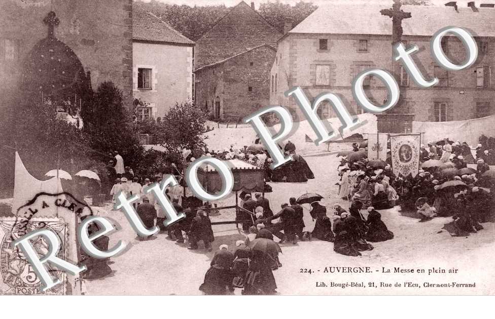 la messe en plein air