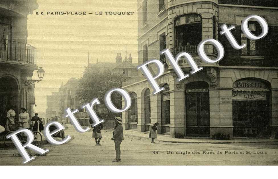 Un angle des rues de Paris et saint Louis