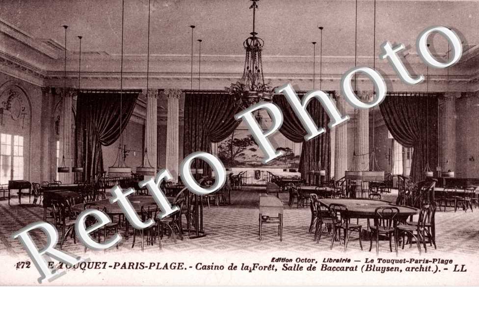 Casino de la Foret- salle de Baccarat