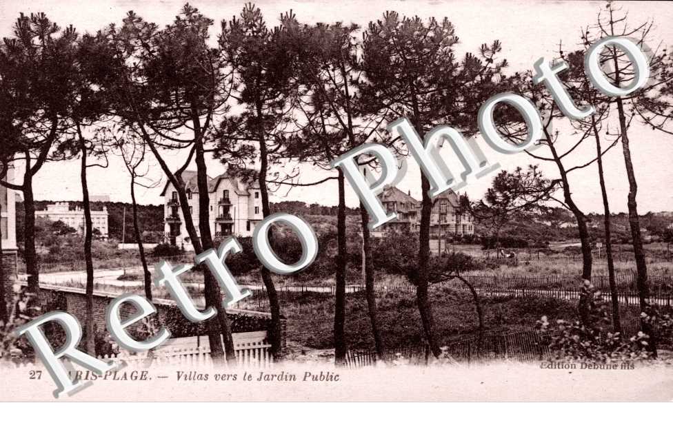 Villas vers le Jardin Public