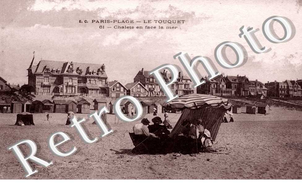 Chalets en face de la Mer