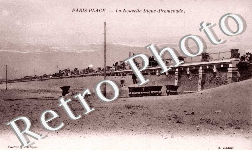 PARIS-PLAGE la nouvelle digue promenade