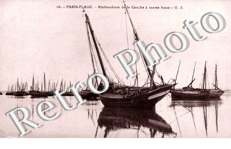 PARIS-PLAGE embouchure de la Canche a maree basse