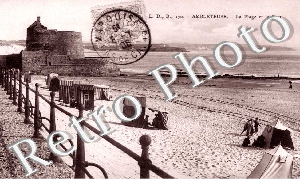 la plage et le fort