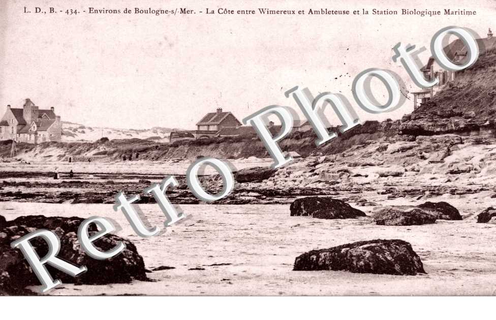 La cote entre Wimereux et Ambleteuse La station Biologique maritime
