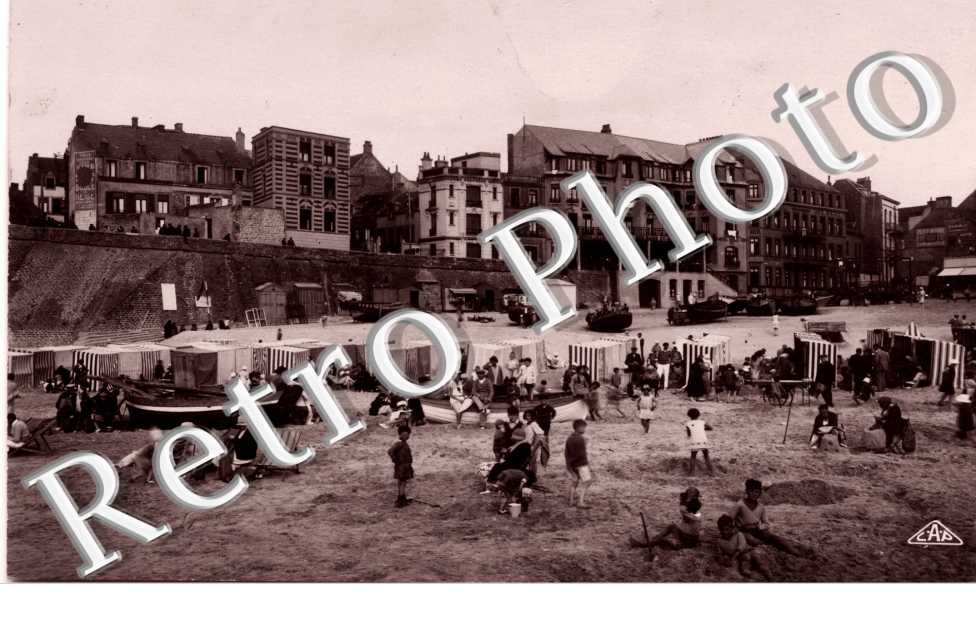 La plage et les Hotels