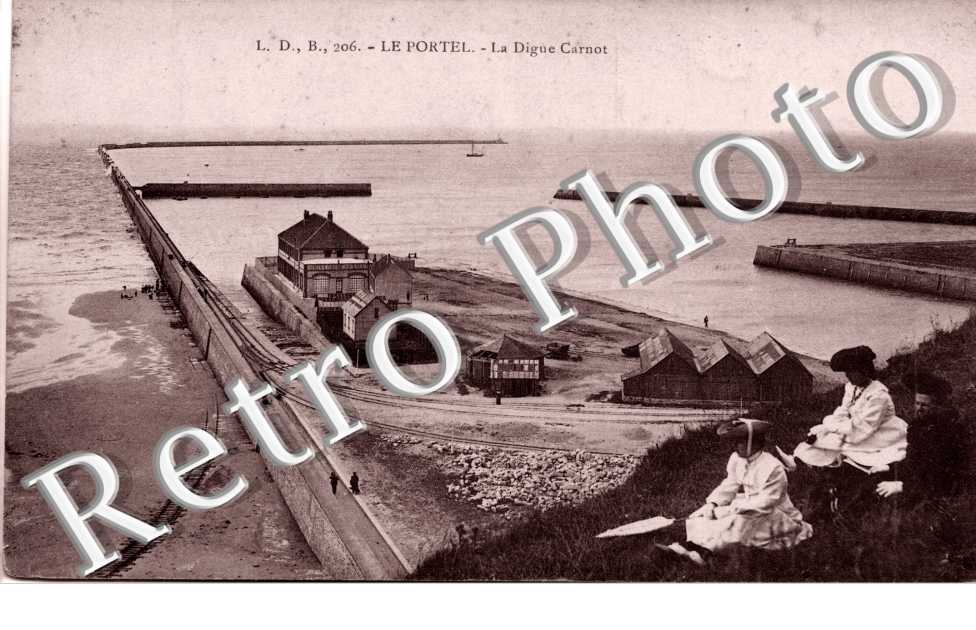 Le Portel - la digue Carnot