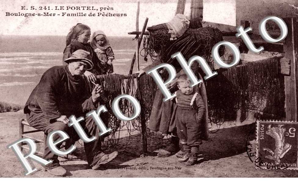 Le Portel - Famille de pecheurs