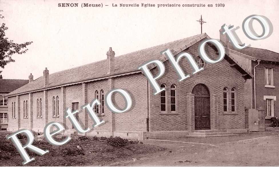 la nouvelle eglise provisoire construite en 1929