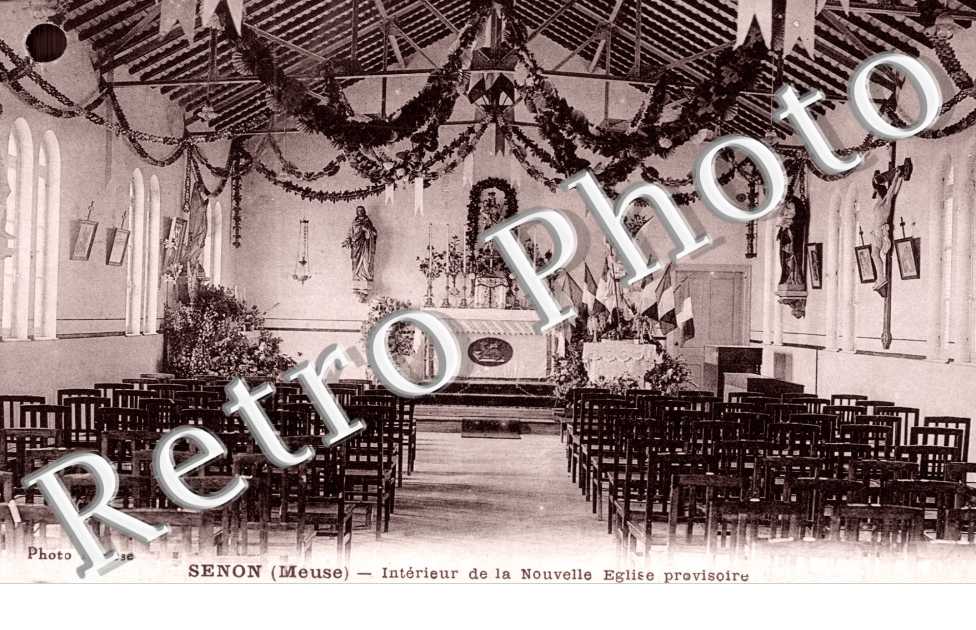 Interieur de la nouvelle eglise provisoire