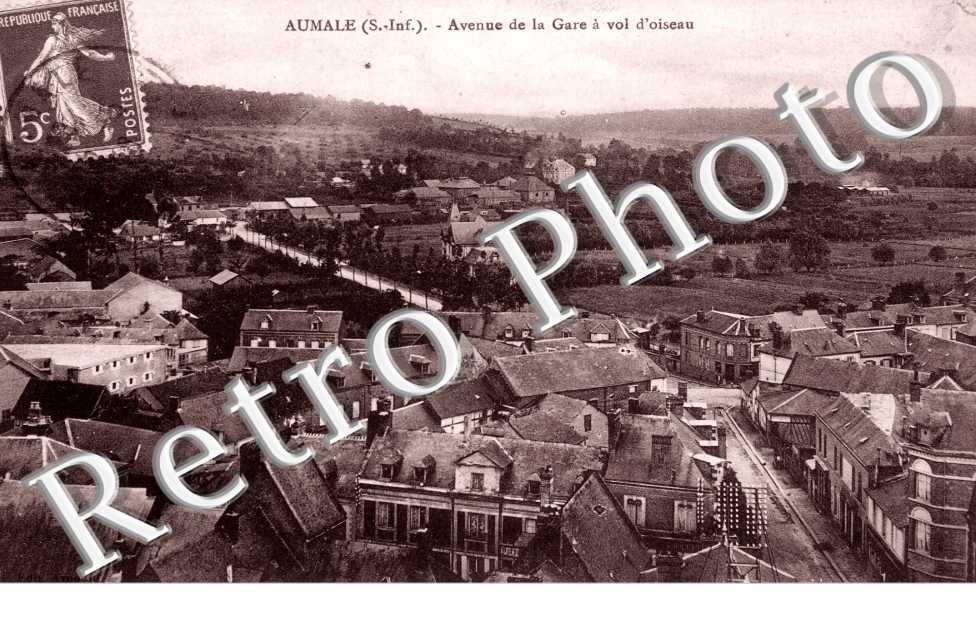 avenue de la gare a vol d&#039;oiseau