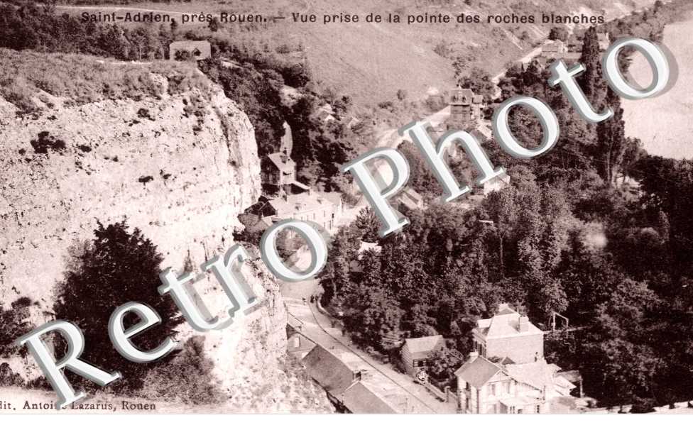 St Adrien, Vue prise des Roches Blanches