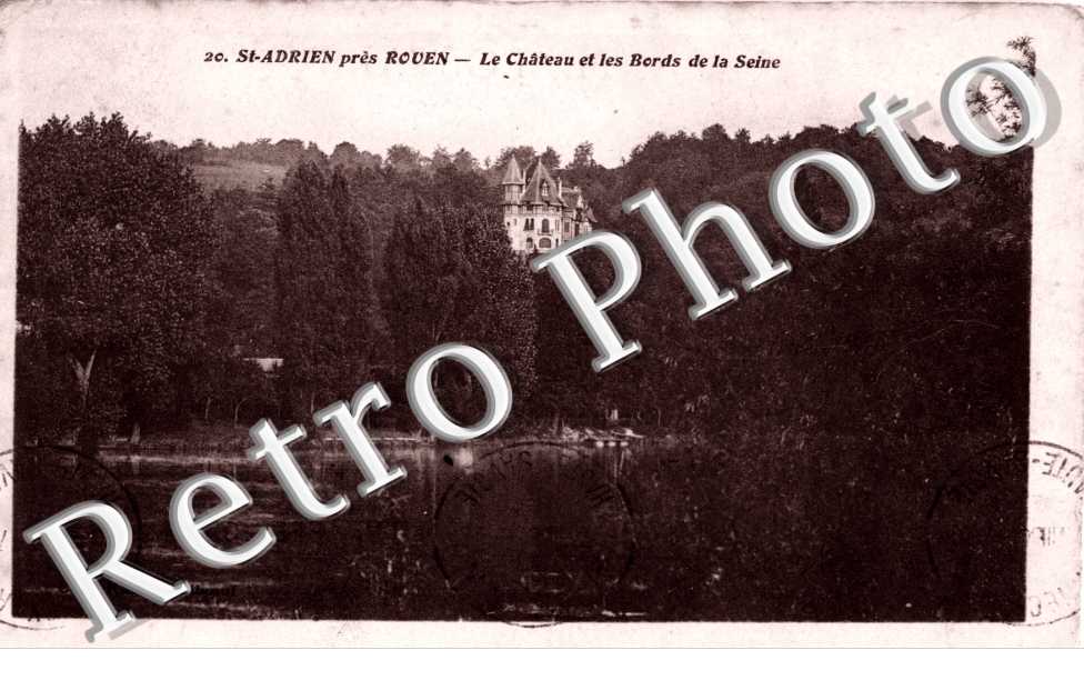 St Adrien, Le Chateau et les Bords de la Seine