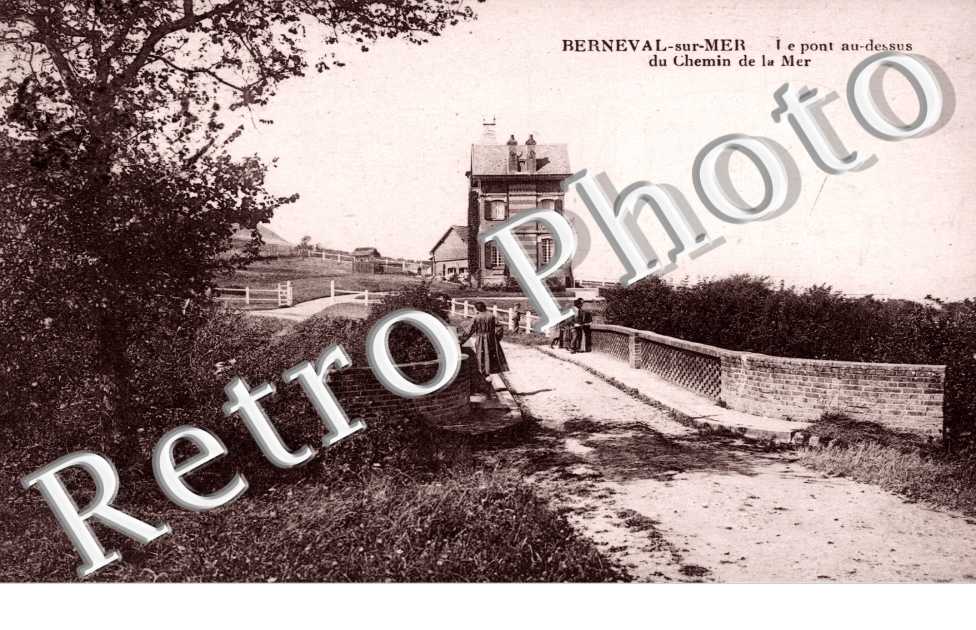 le pont au dessus du chemin de fer