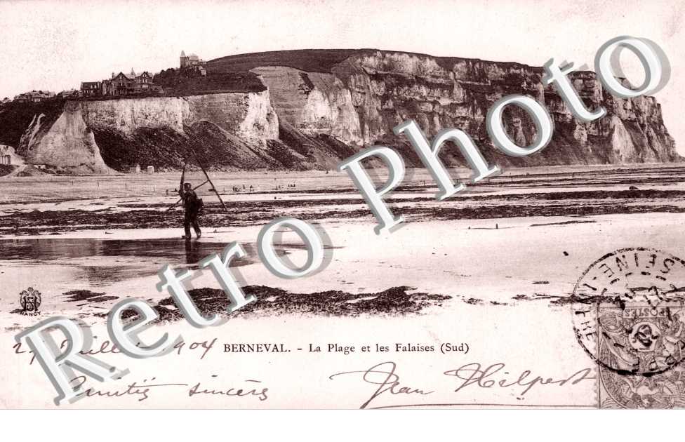 la plage et les falaises
