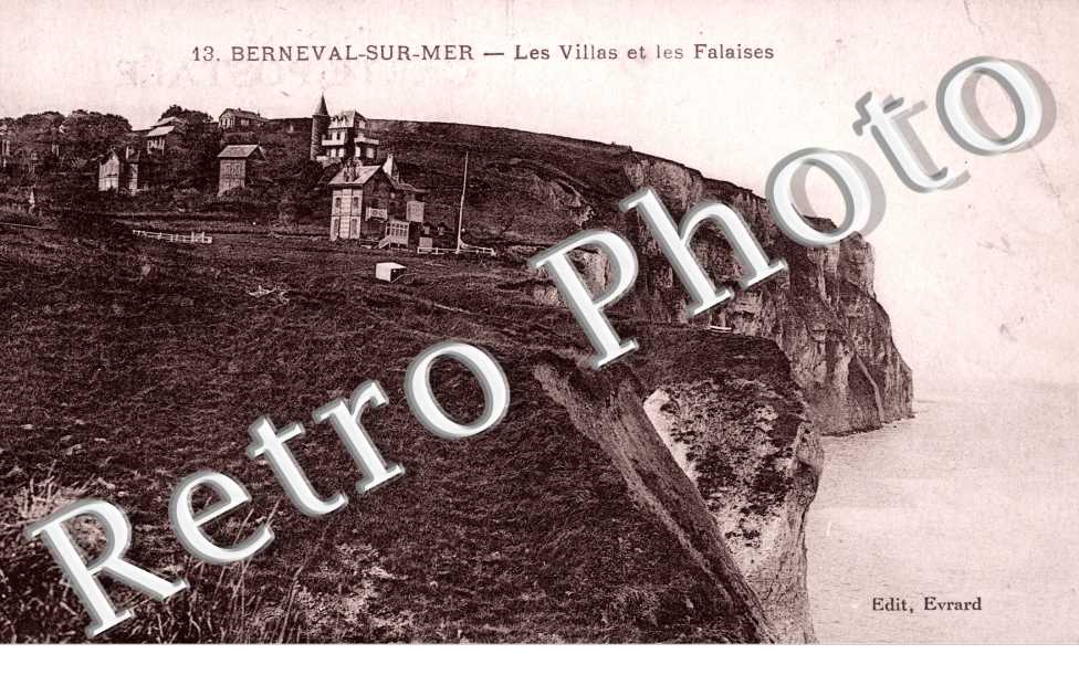 les villas et les falaises