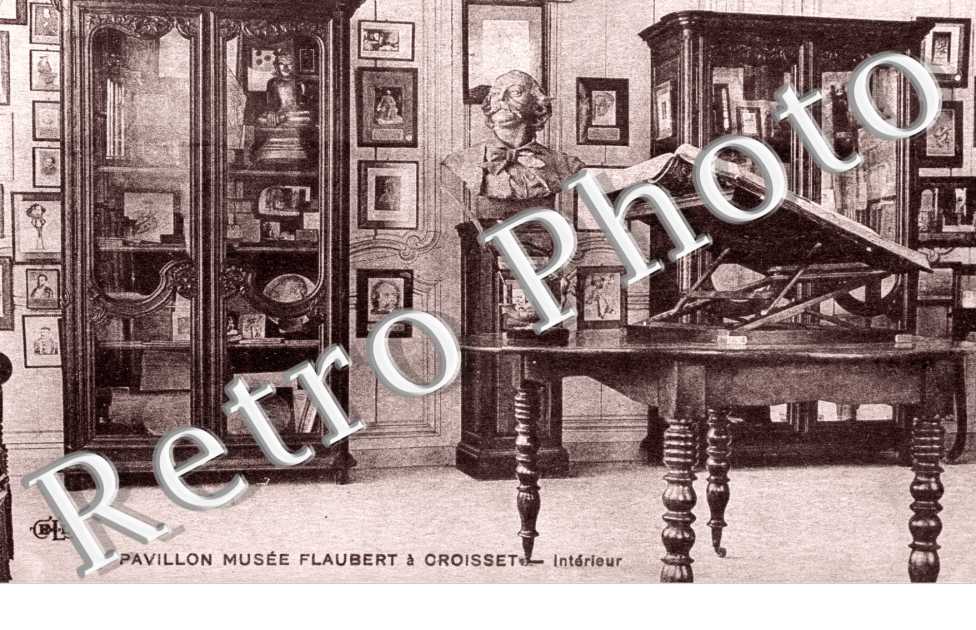 CROISSET interieur du pavillon de Gustave Flaubert
