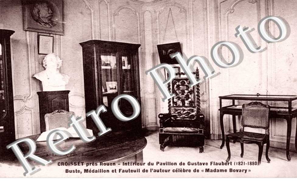 CROISSET interieur du pavillon de Gustave Flaubert