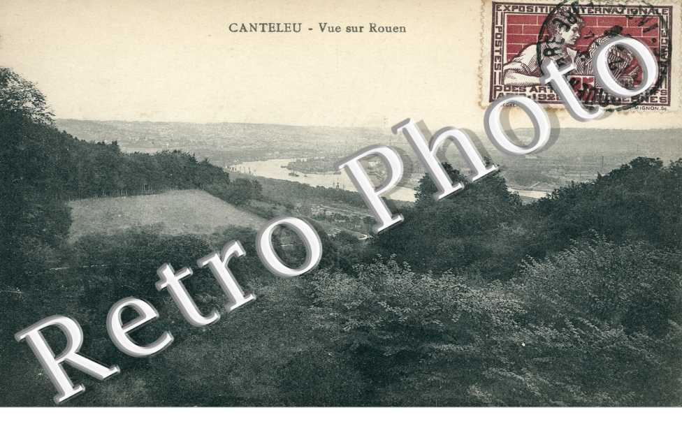 Vue sur Rouen
