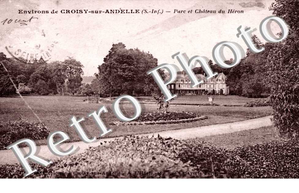 parc et chateau du heron