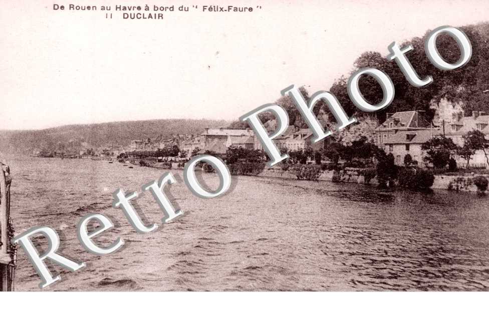 de Rouen au Havre à bord du Félix Faure