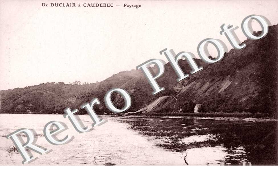 De Duclair a CAUDEBEC - paysage