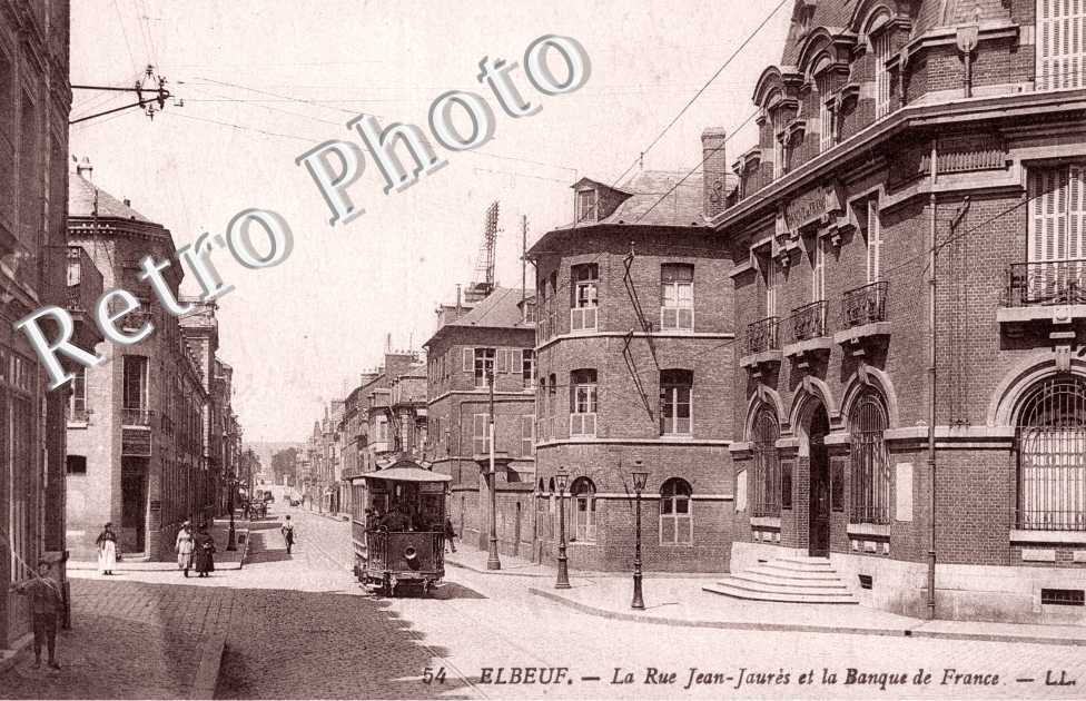 Rue Jean Jaures et Banque de France