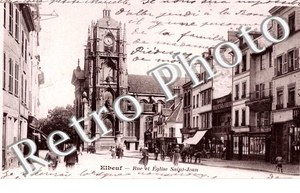 Rue et Eglise Saint Jean