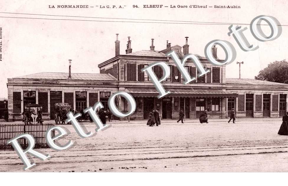 la gare d&#039;elbeuf saint aubin